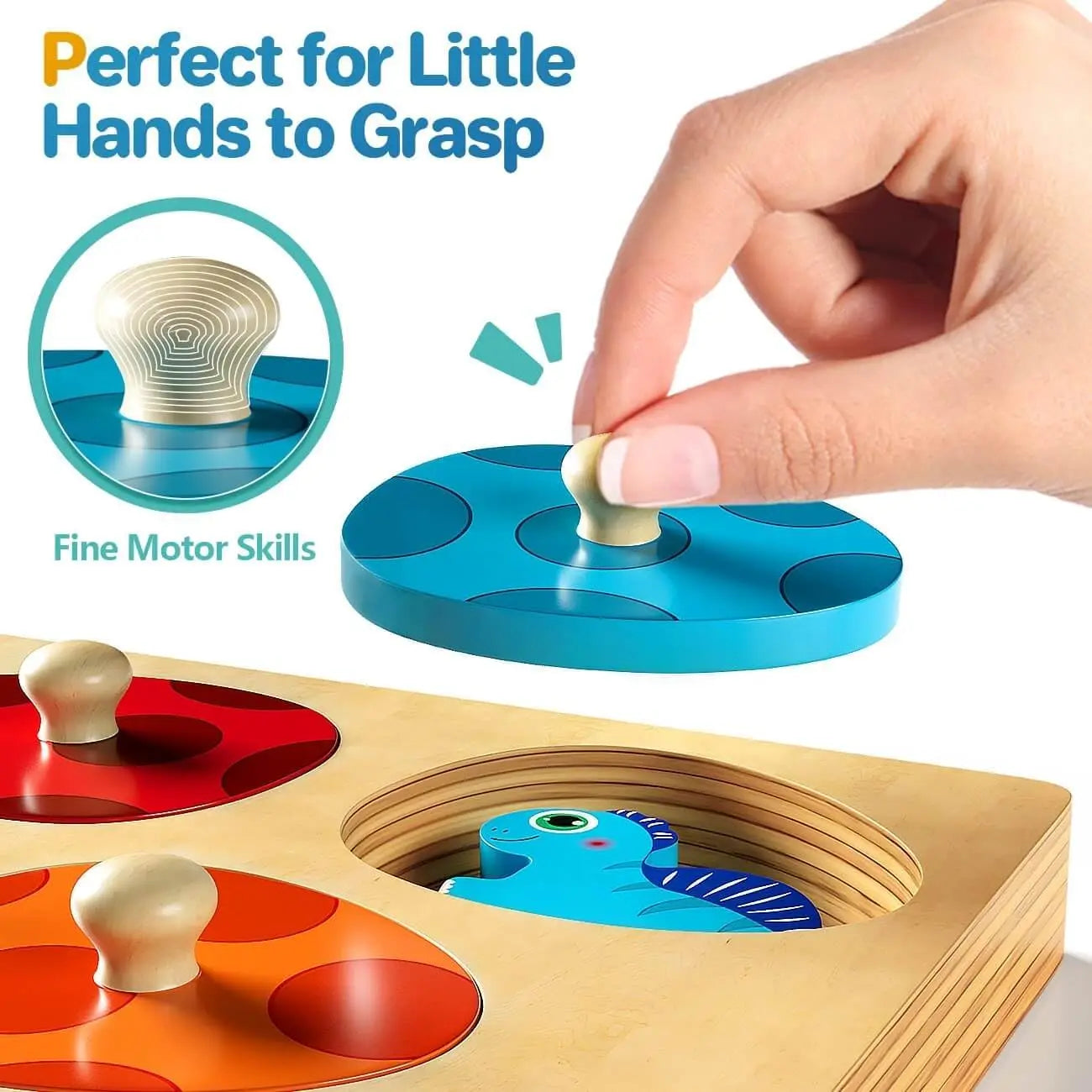 DinoMatch Montessori Egg Puzzles