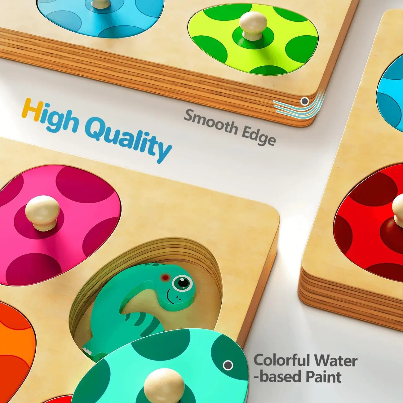 DinoMatch Montessori Egg Puzzles